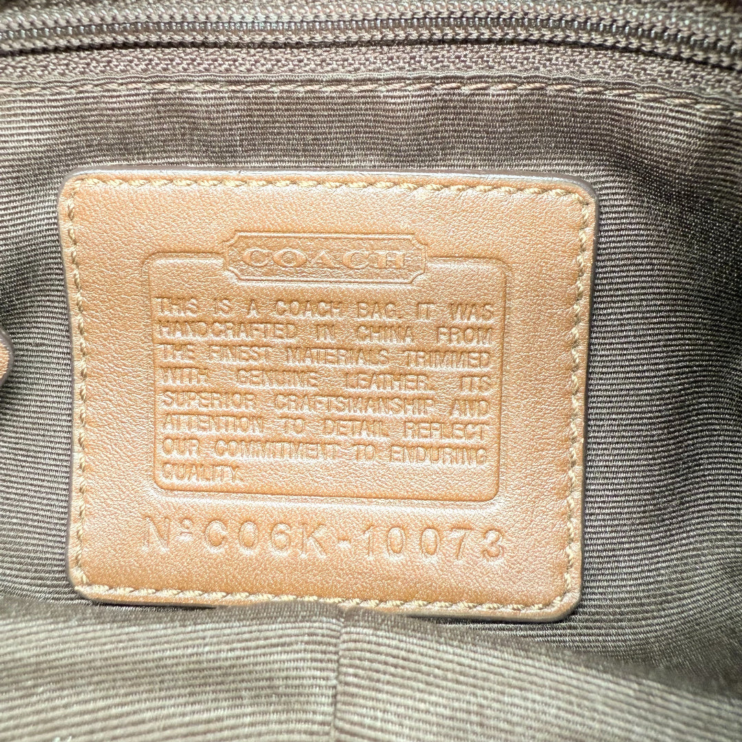 Coach Schultertasche Hobo Half Moon Signature
