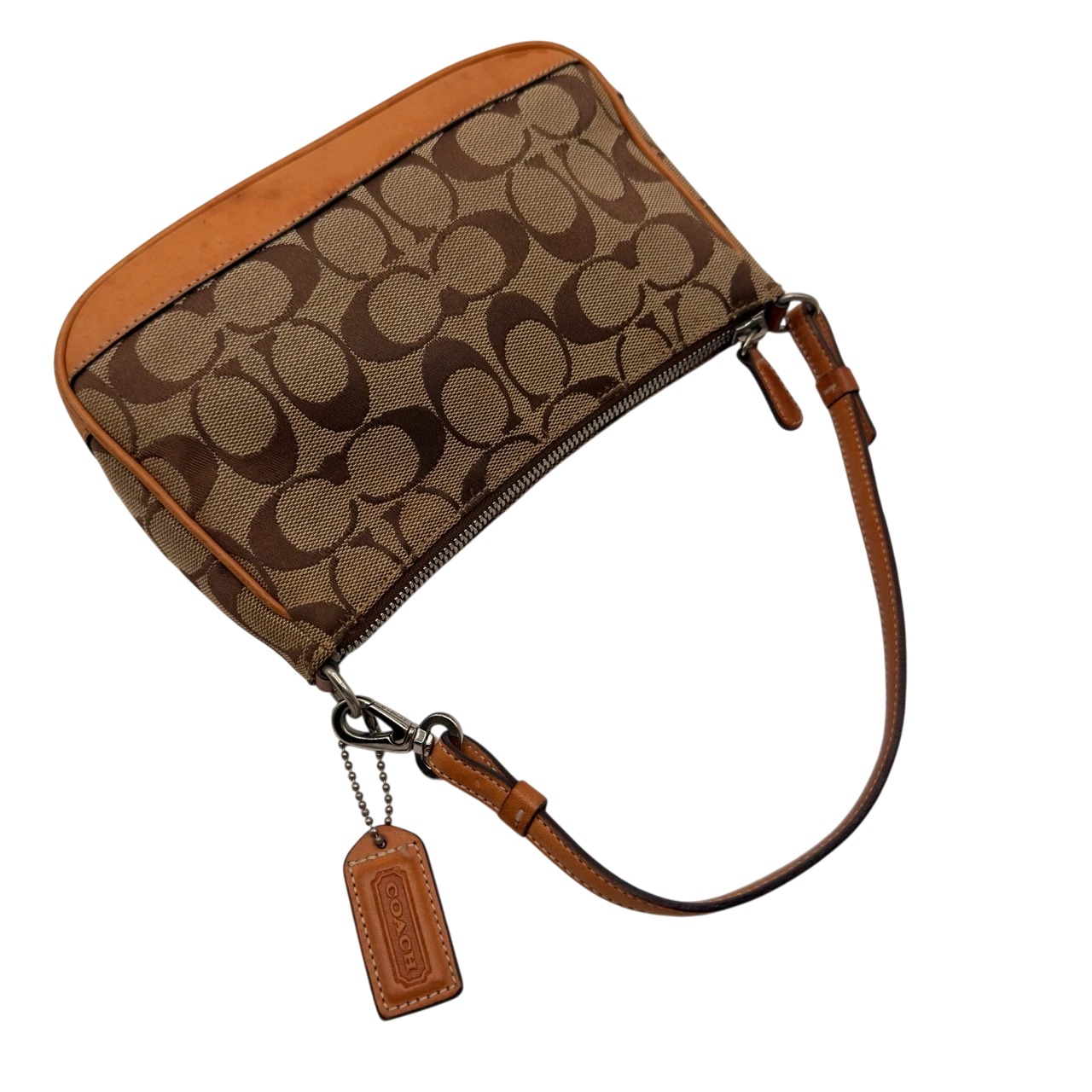 Coach Pochette Signature beige