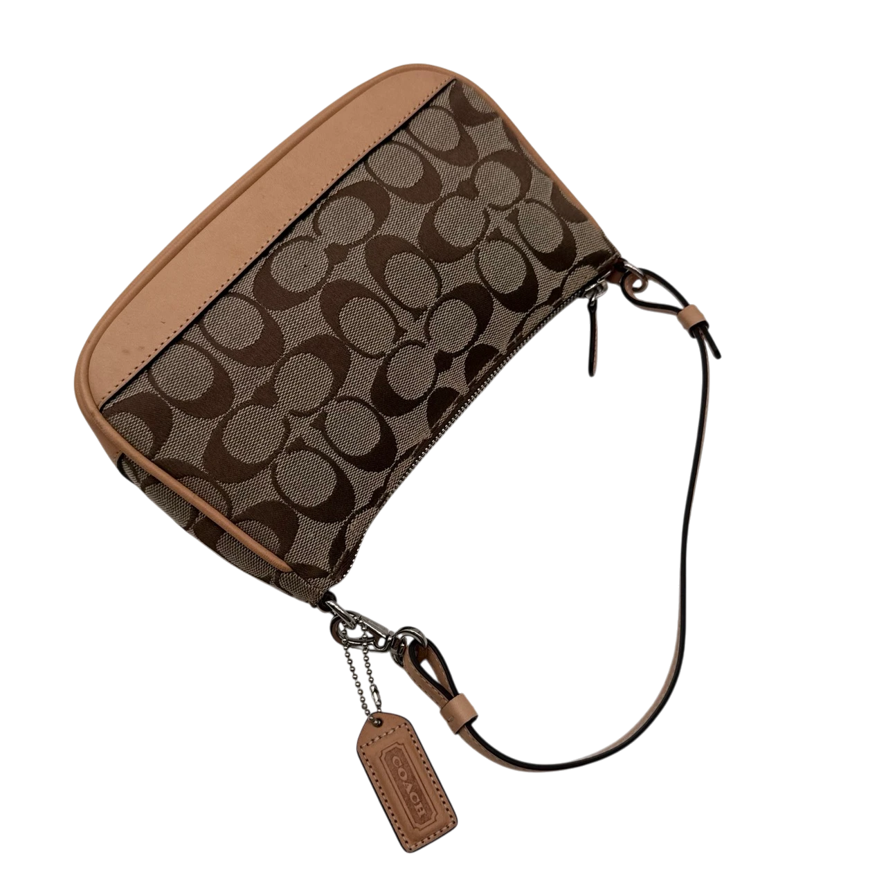 Coach Pochette Signature beige