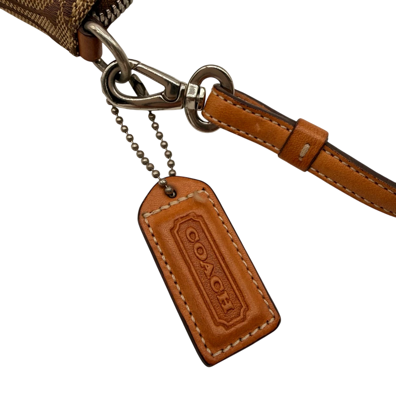 Coach Pochette Signature beige