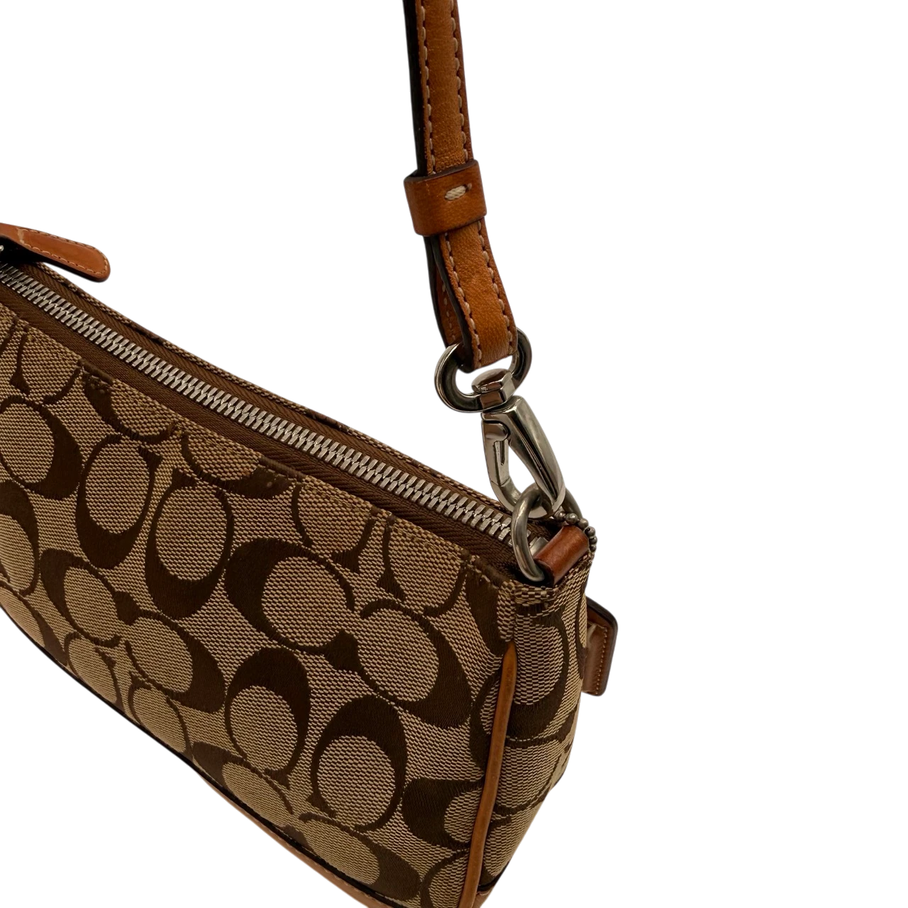 Coach Pochette Signature beige