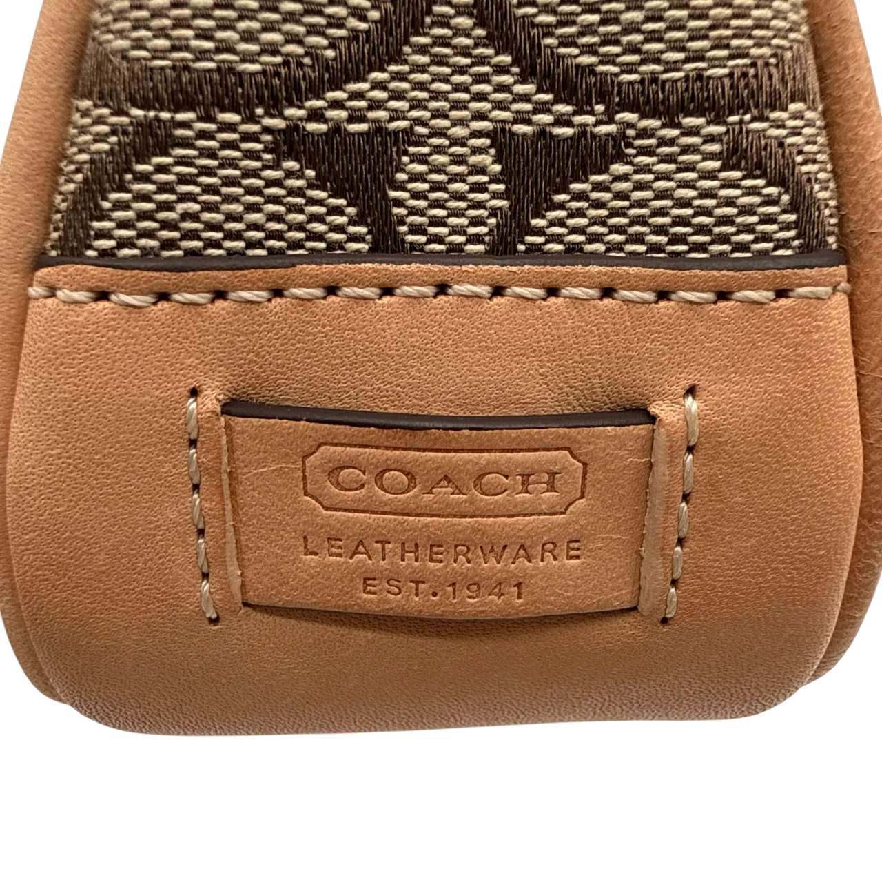Coach Pochette Signature beige
