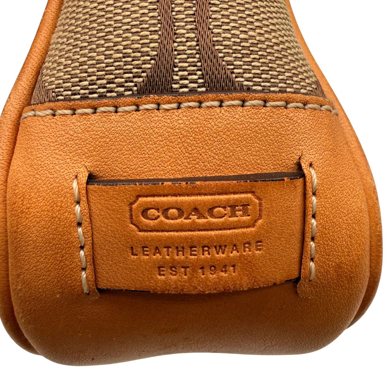 Coach Pochette Signature beige