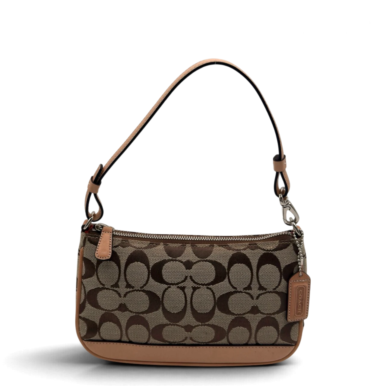 Coach Pochette Signature beige