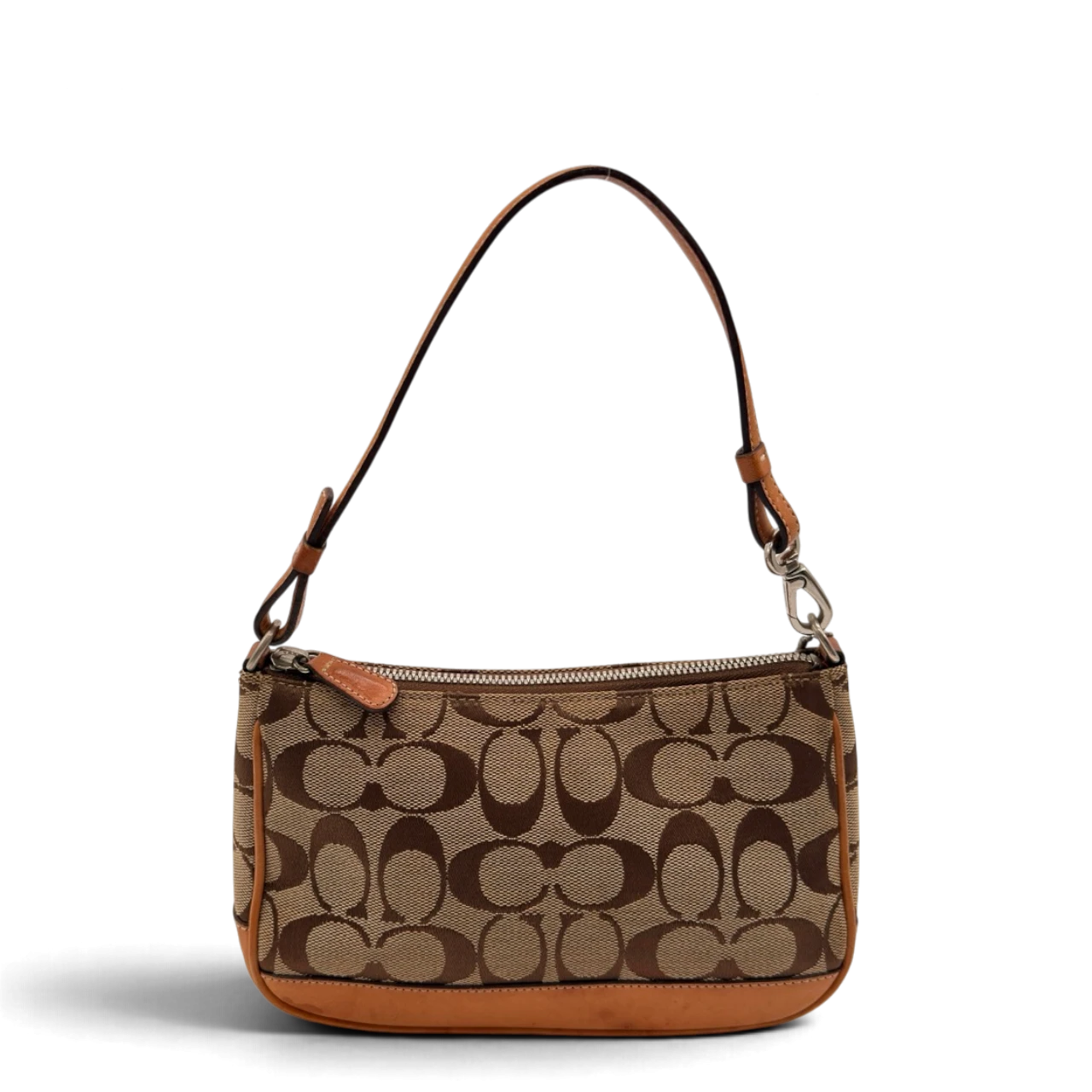 Coach Pochette Signature beige