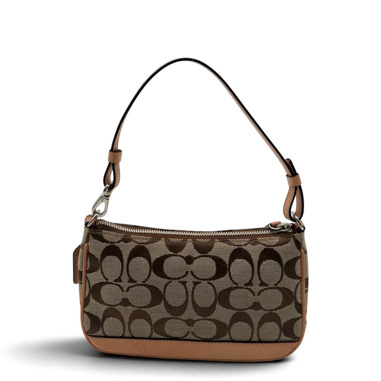 Coach Pochette Signature beige