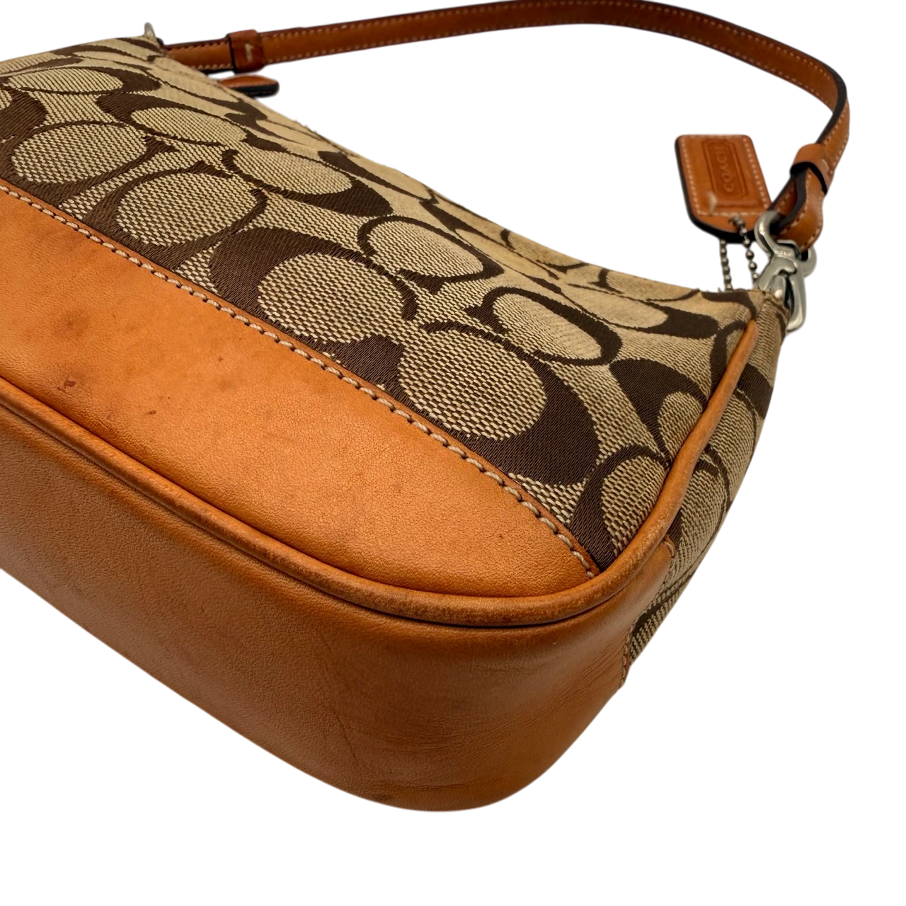 Coach Pochette Signature beige