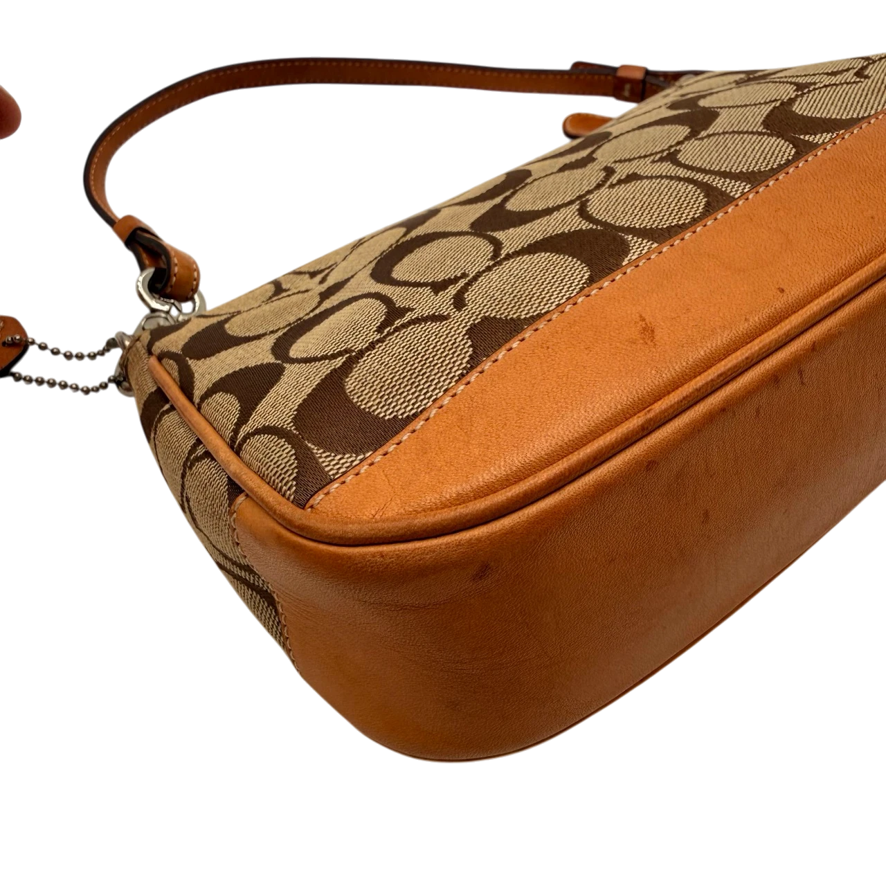 Coach Pochette Signature beige