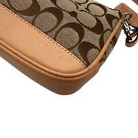 Coach Pochette Signature beige