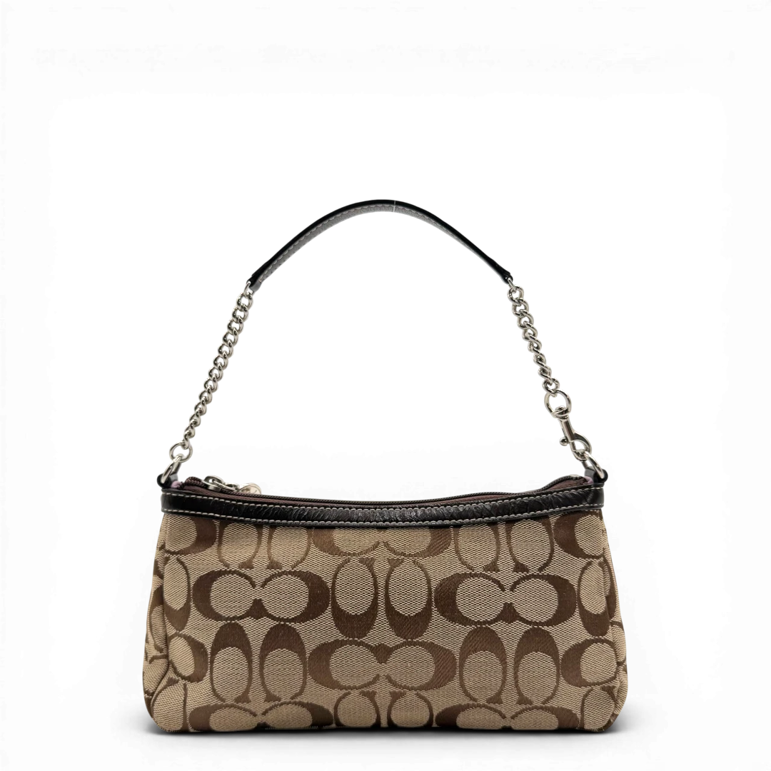 Coach Pochette Signature beige