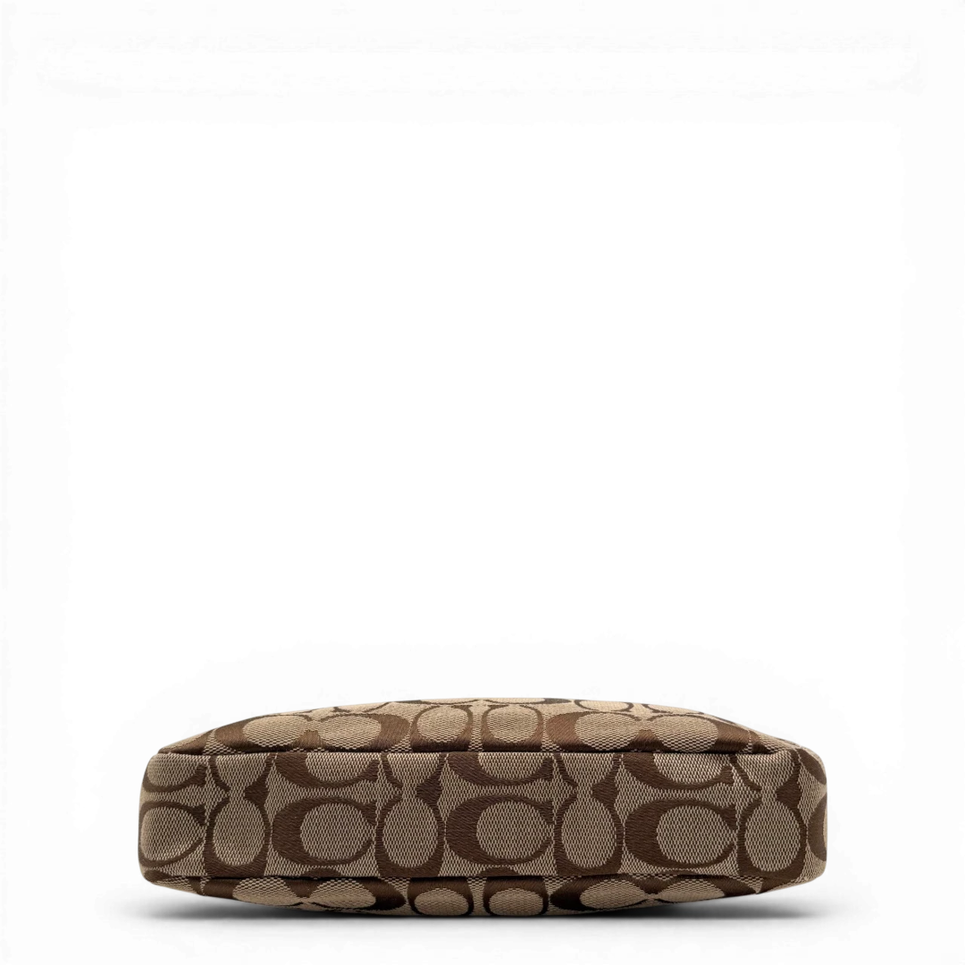 Coach Pochette Signature beige