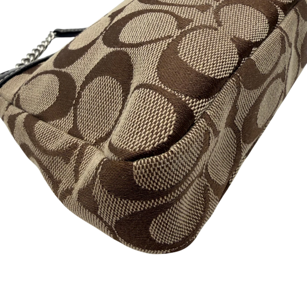 Coach Pochette Signature beige