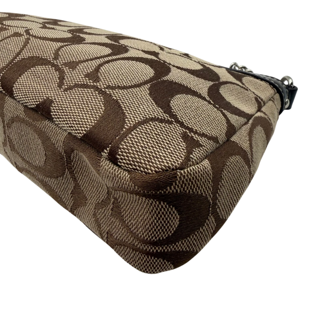 Coach Pochette Signature beige