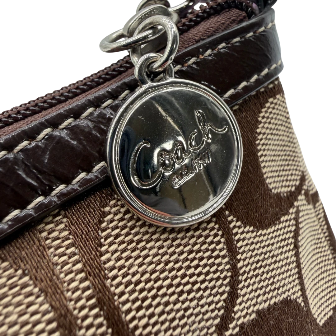 Coach Pochette Signature beige