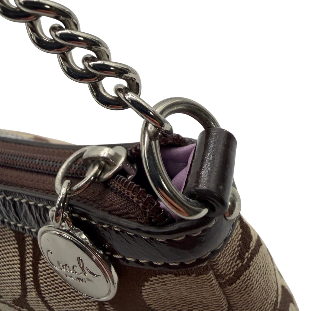 Coach Pochette Signature beige