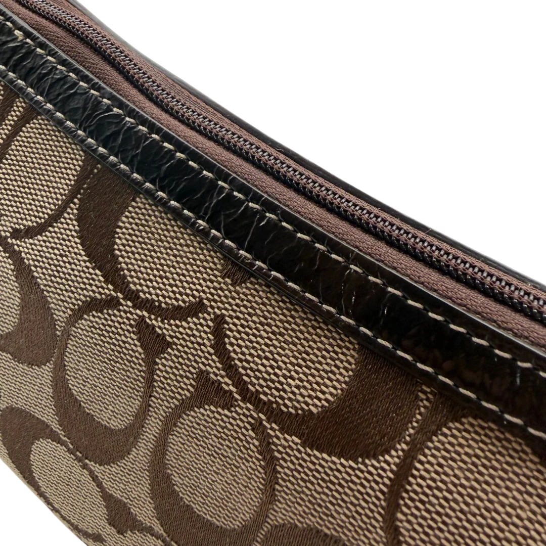 Coach Pochette Signature beige