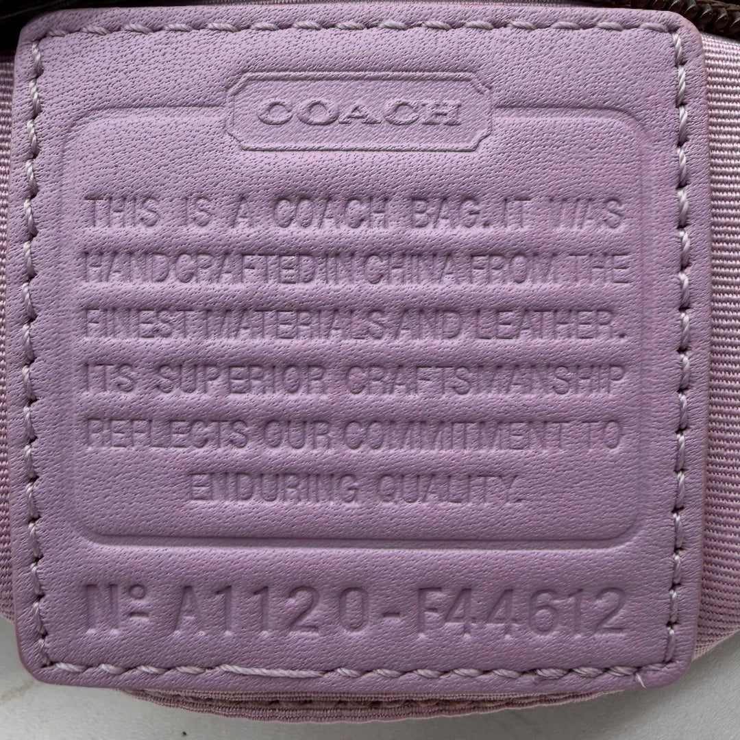 Coach Pochette Signature beige