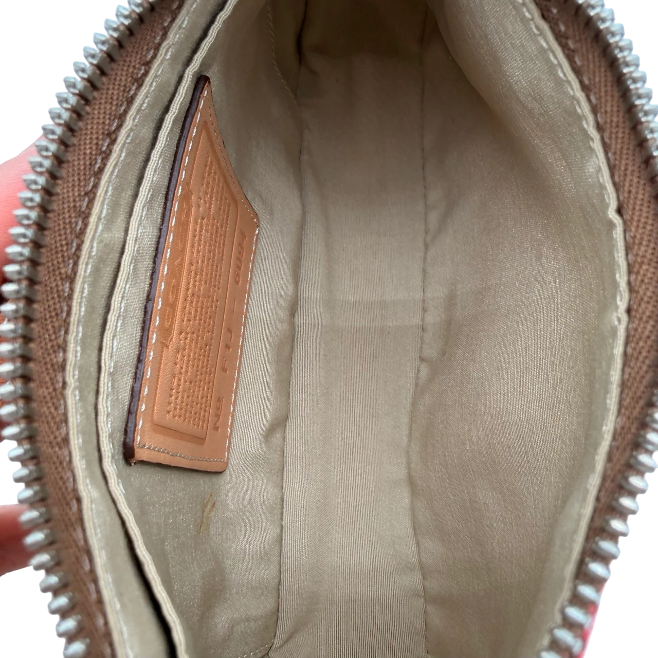 Coach Pochette Signature rot