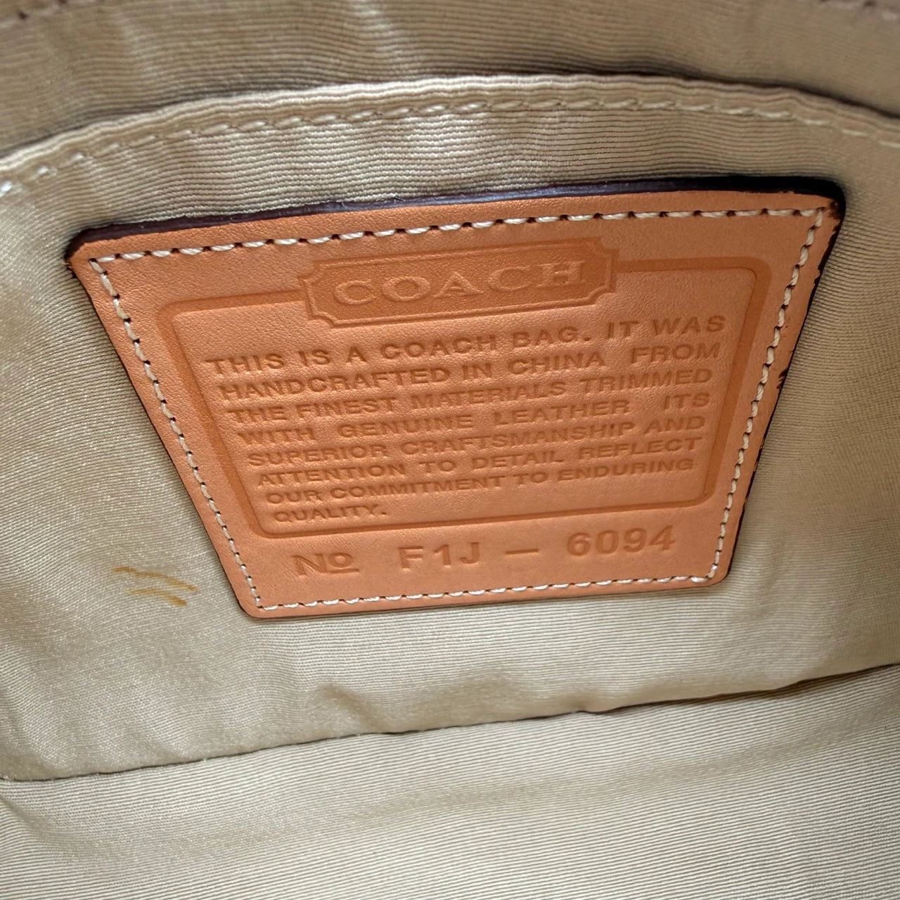 Coach Pochette Signature rot