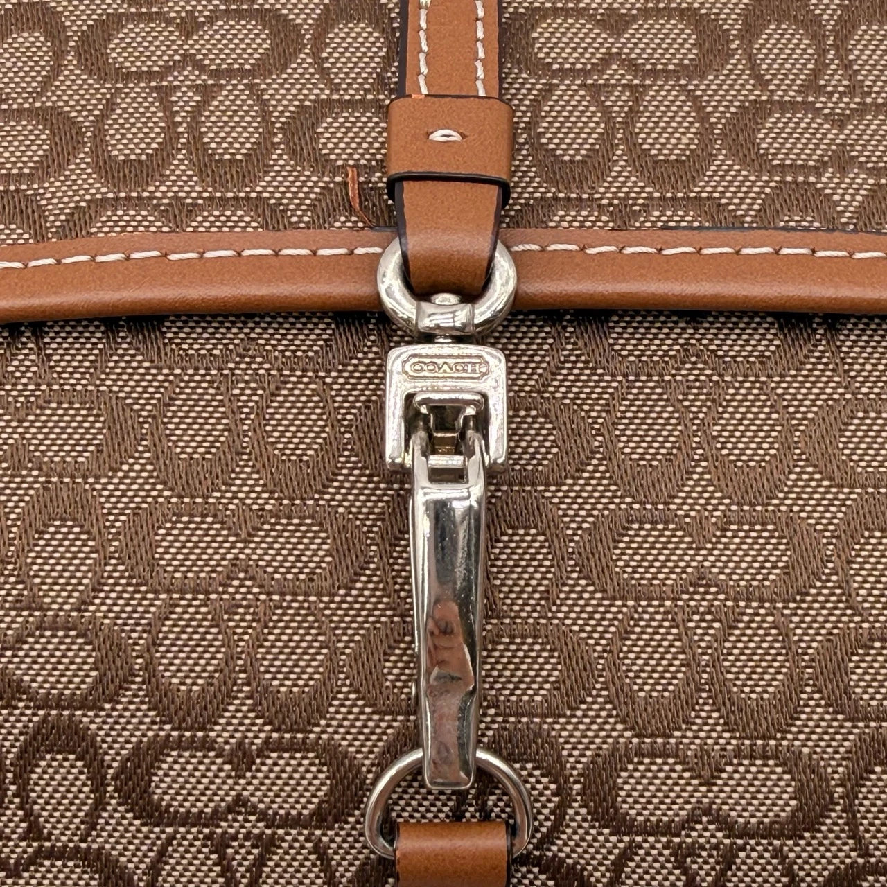Coach Pochette Soho Mini Signature beige