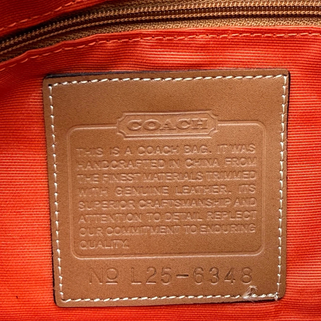 Coach Pochette Soho Mini Signature beige
