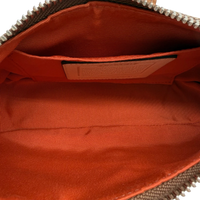 Coach Pochette mit Schnalle Signature beige
