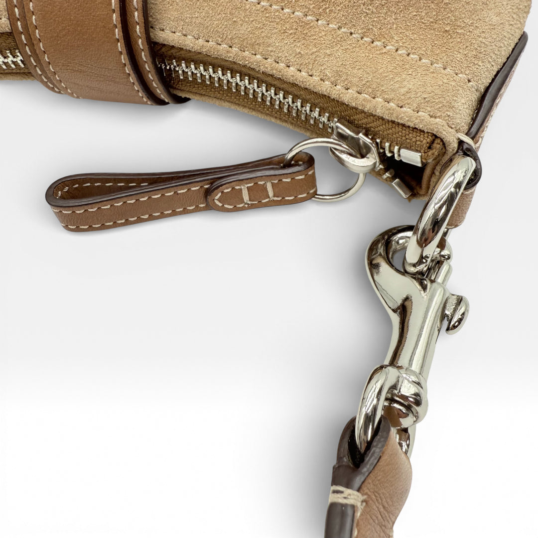 Coach Pochette mit Schnalle