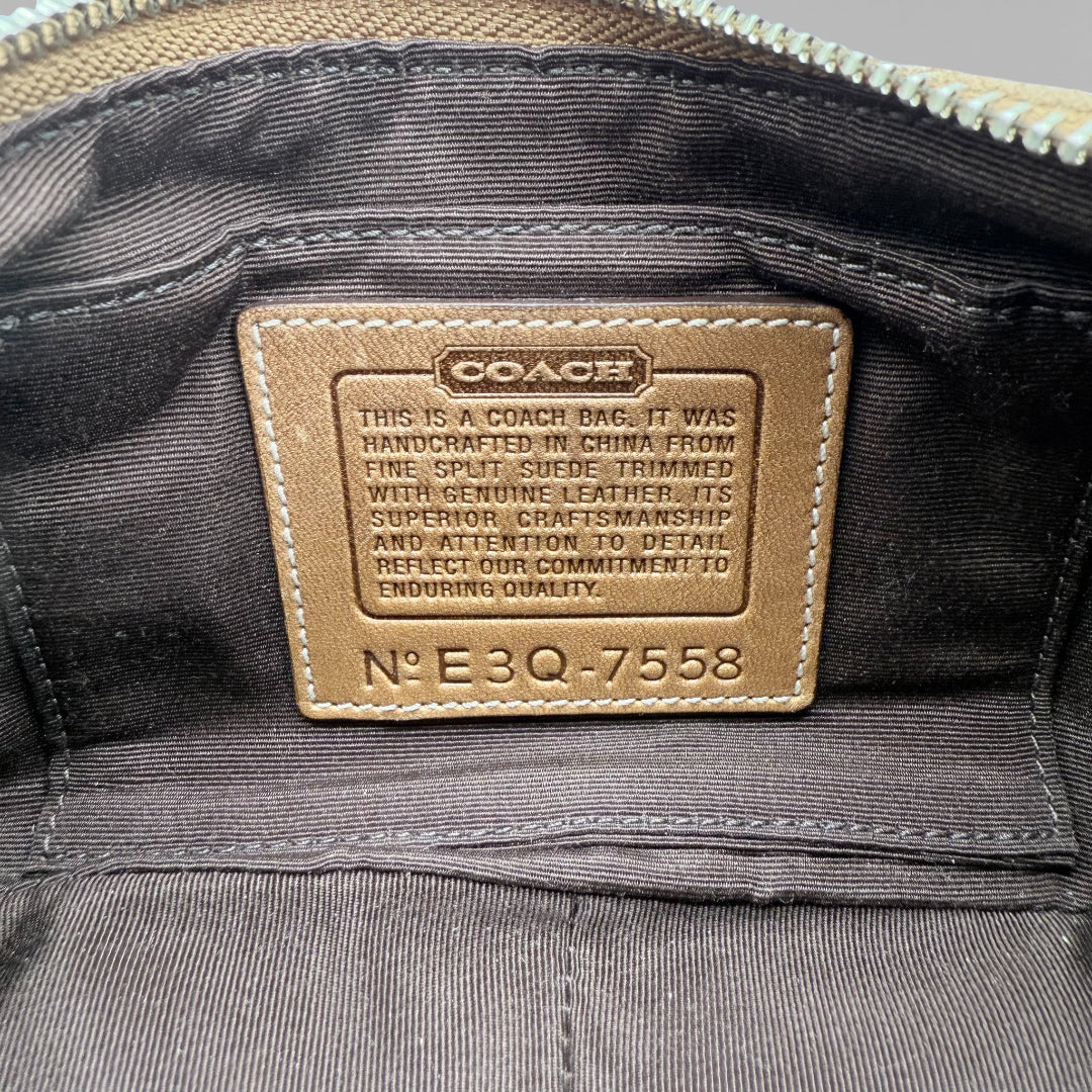 Coach Pochette mit Schnalle