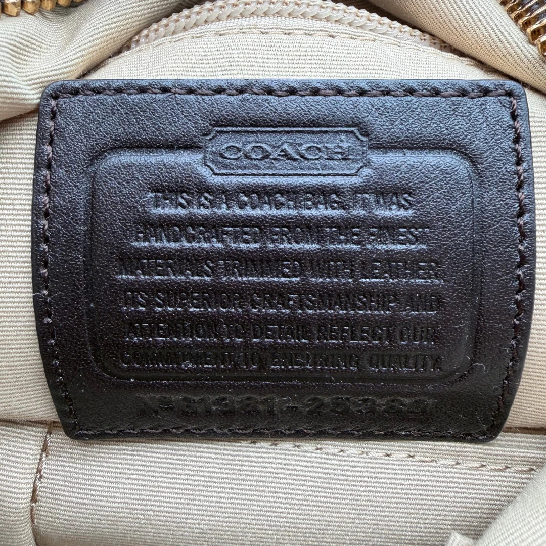 Coach Schultertasche Bucket Signature