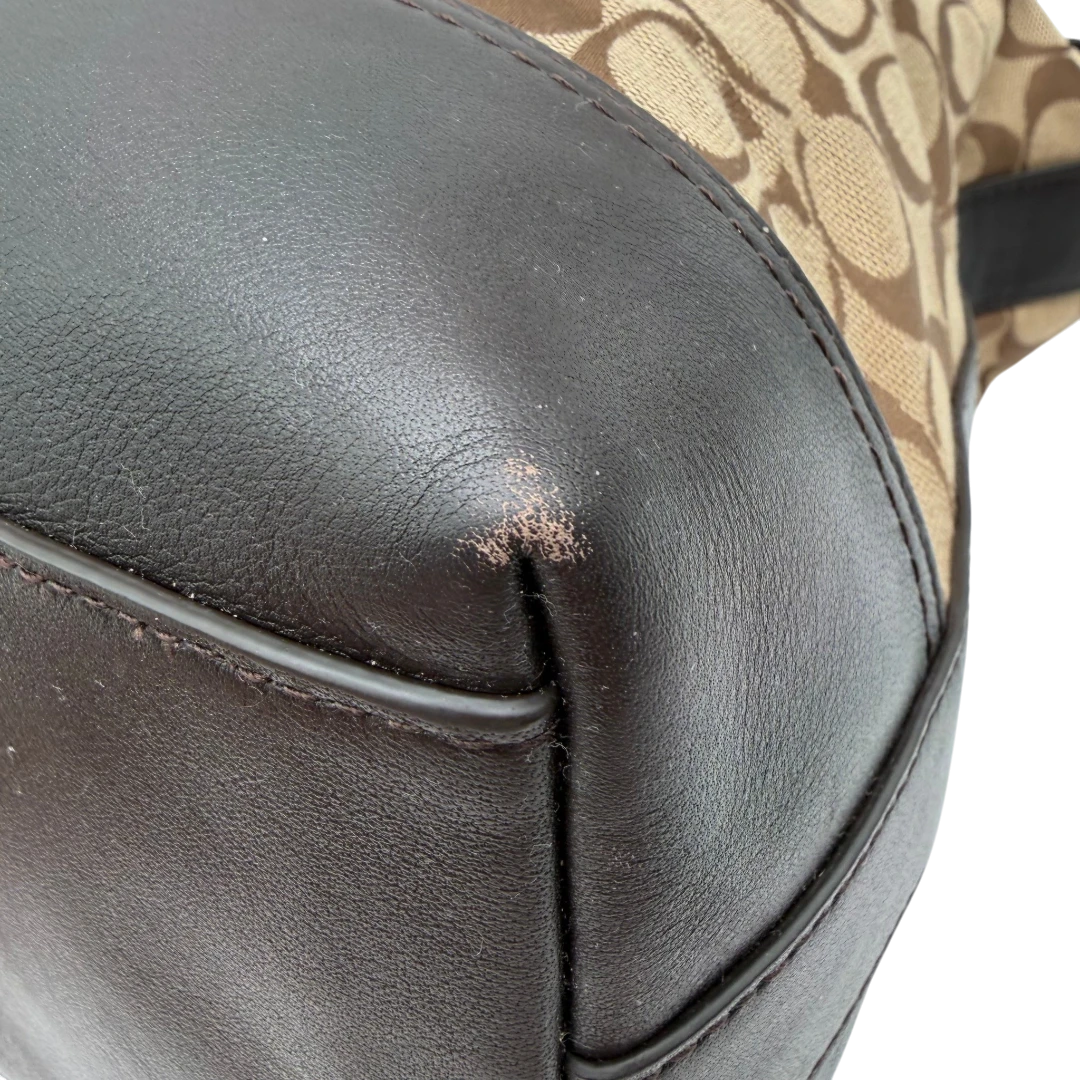 Coach Schultertasche Bucket Signature