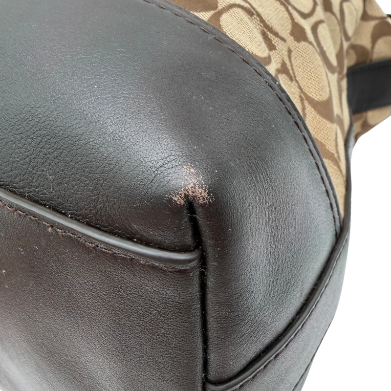 Coach Schultertasche Bucket Signature