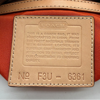 Coach Croissant Small Signature Shoulder Bag