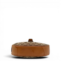 Coach Croissant Small Signature Shoulder Bag