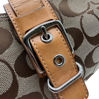 Coach Croissant Small Signature Shoulder Bag