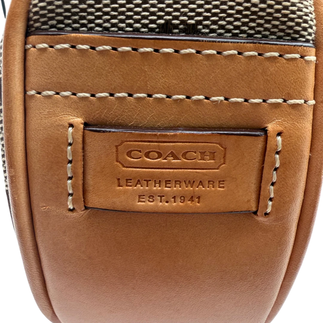 Coach Croissant Small Signature Shoulder Bag