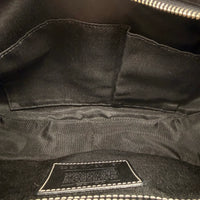 Coach Schultertasche Croissant Signature grau