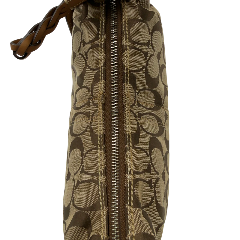 Coach Schultertasche Hobo Half Moon Signature