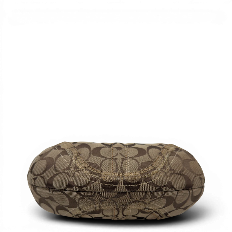 Coach Schultertasche Hobo Half Moon Signature