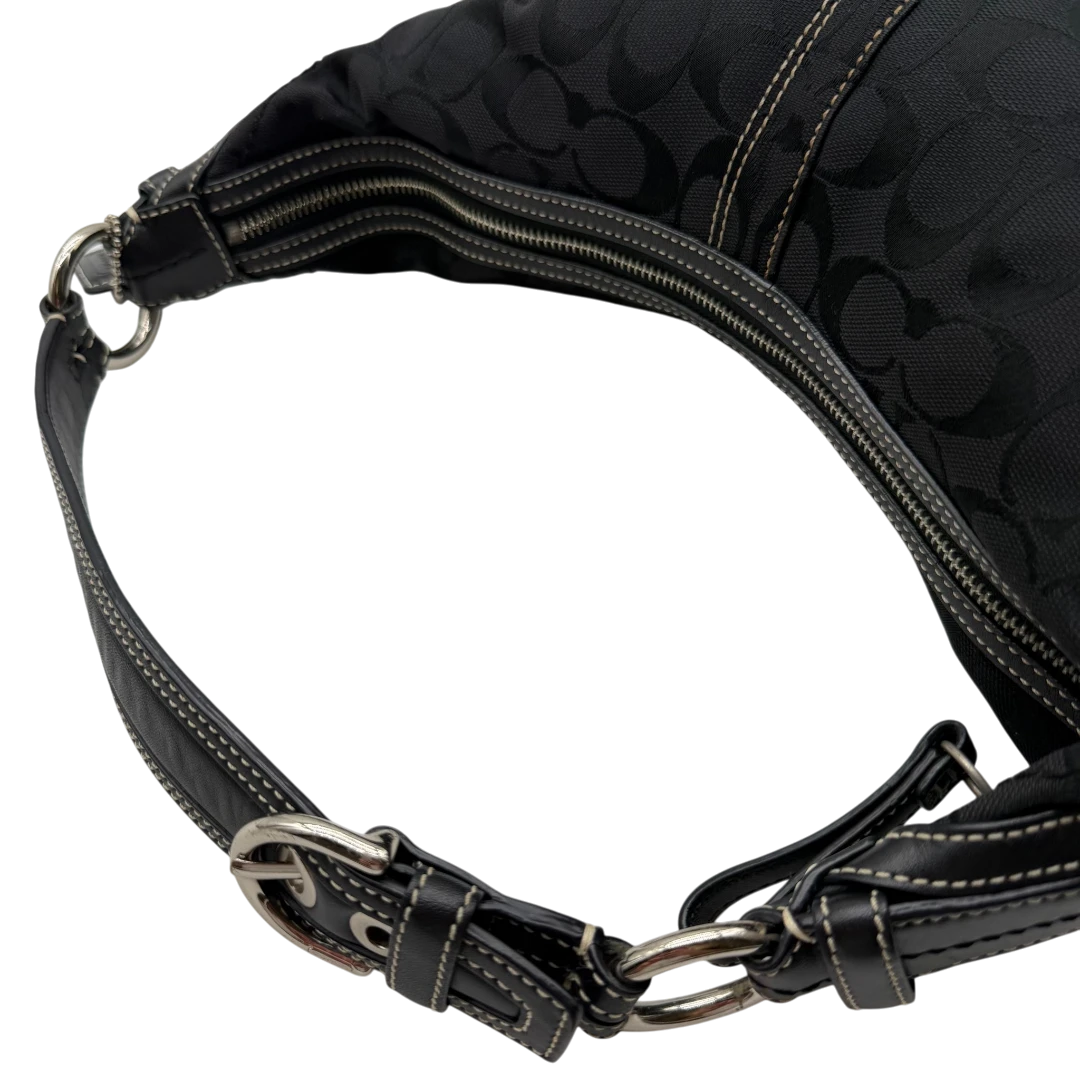 Coach Schultertasche Hobo Half Moon Signature