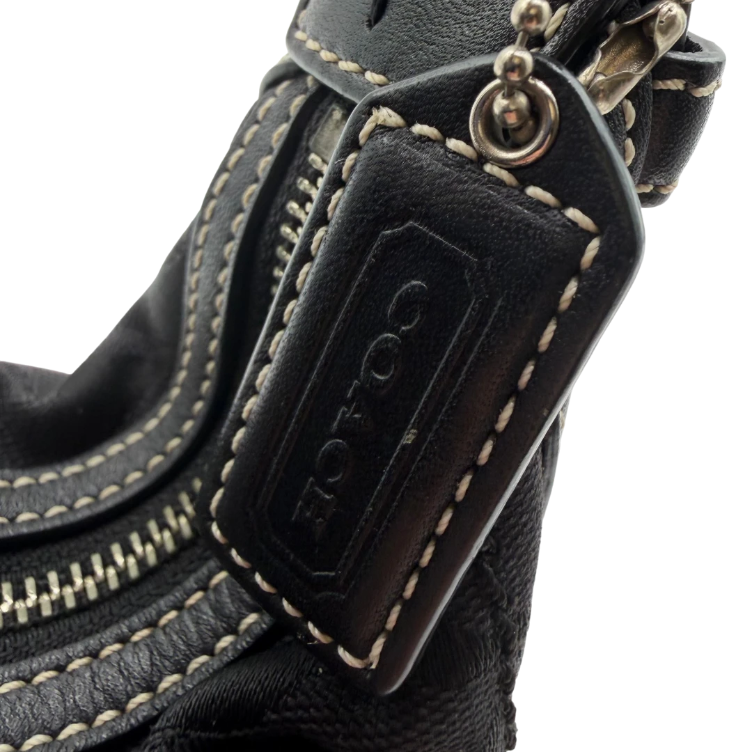 Coach Schultertasche Hobo Half Moon Signature