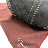 Coach Schultertasche Hobo Half Moon Signature