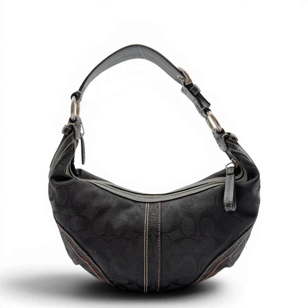 Coach Schultertasche Hobo Half Moon Signature