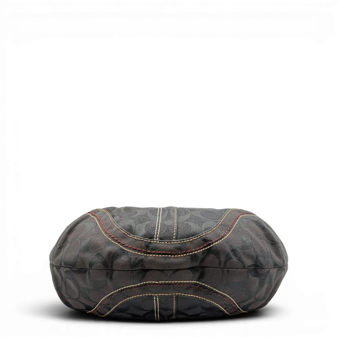 Coach Schultertasche Hobo Half Moon Signature