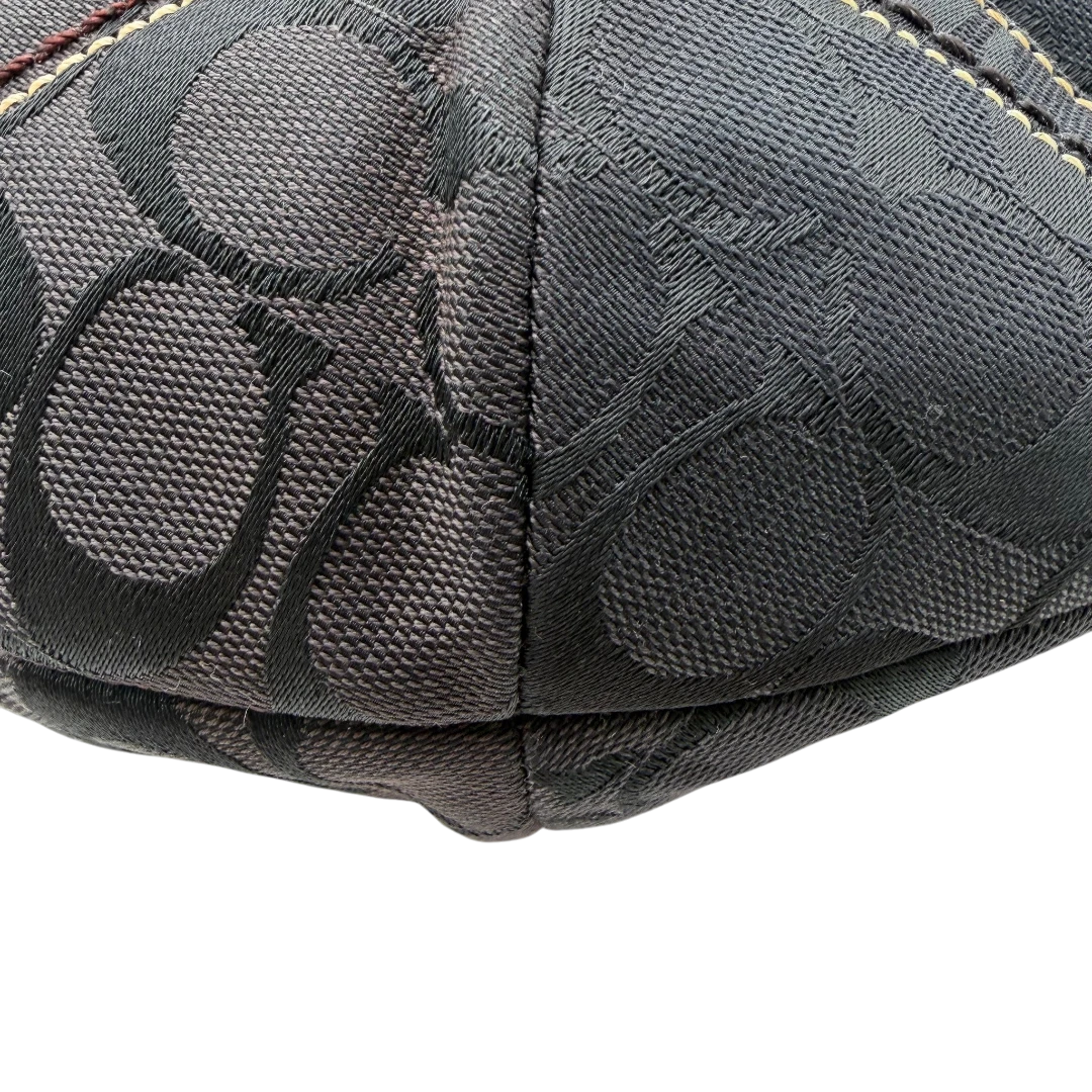 Coach Schultertasche Hobo Half Moon Signature
