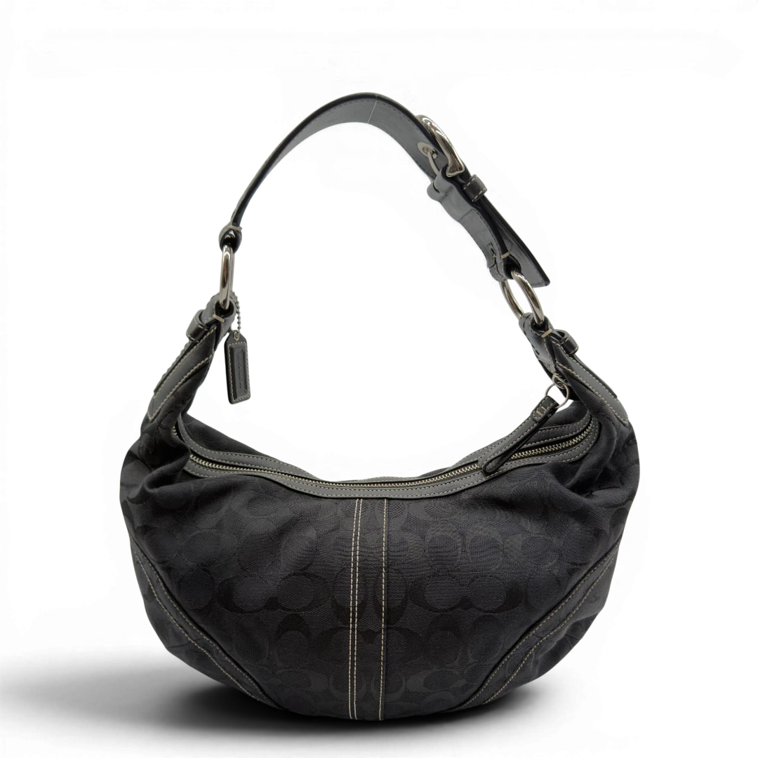 Coach Schultertasche Hobo Half Moon