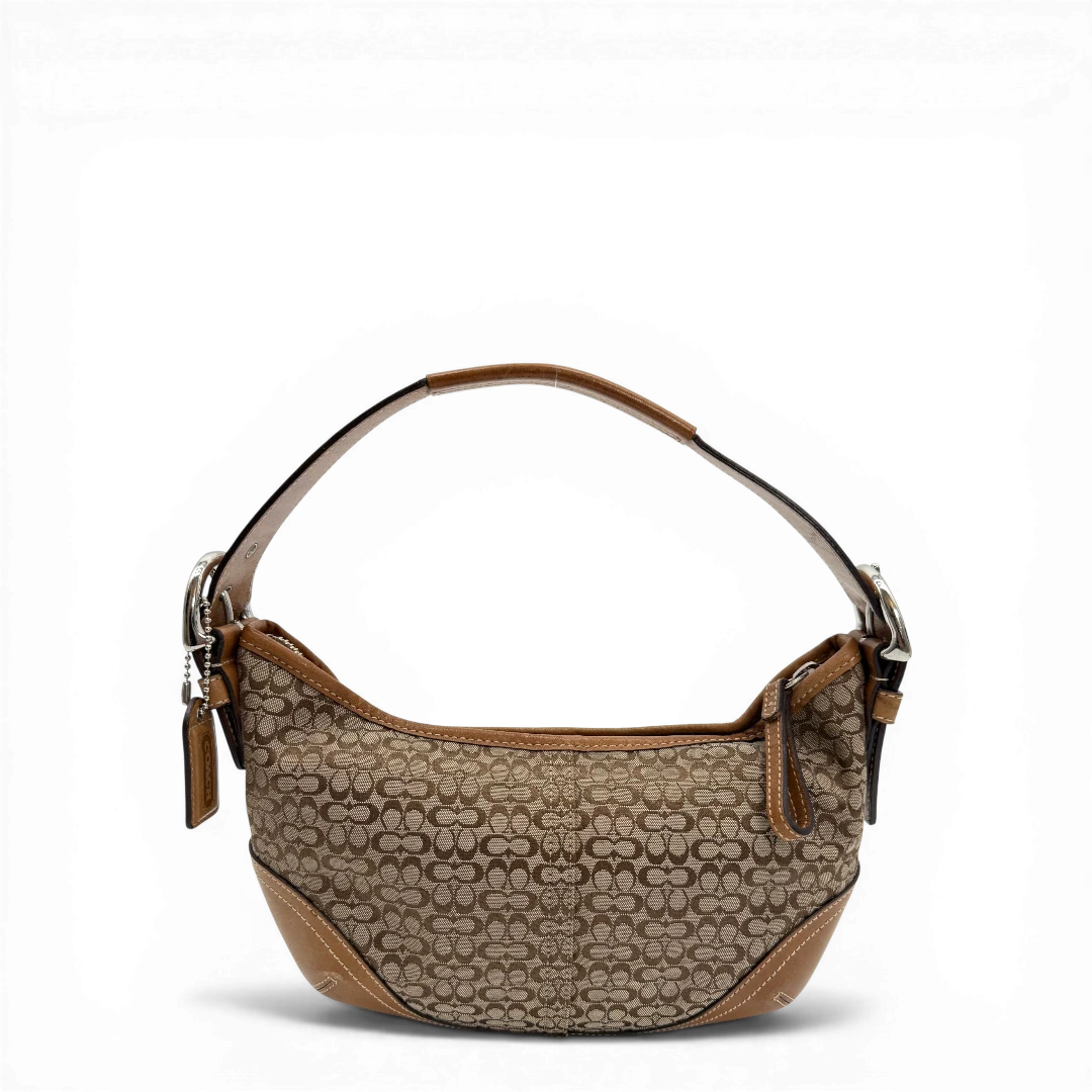 Coach Schultertasche Hobo Mini Signature