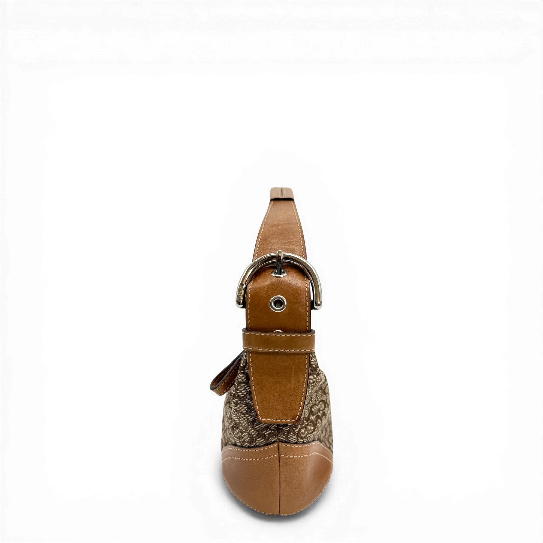 Coach Schultertasche Hobo Mini Signature