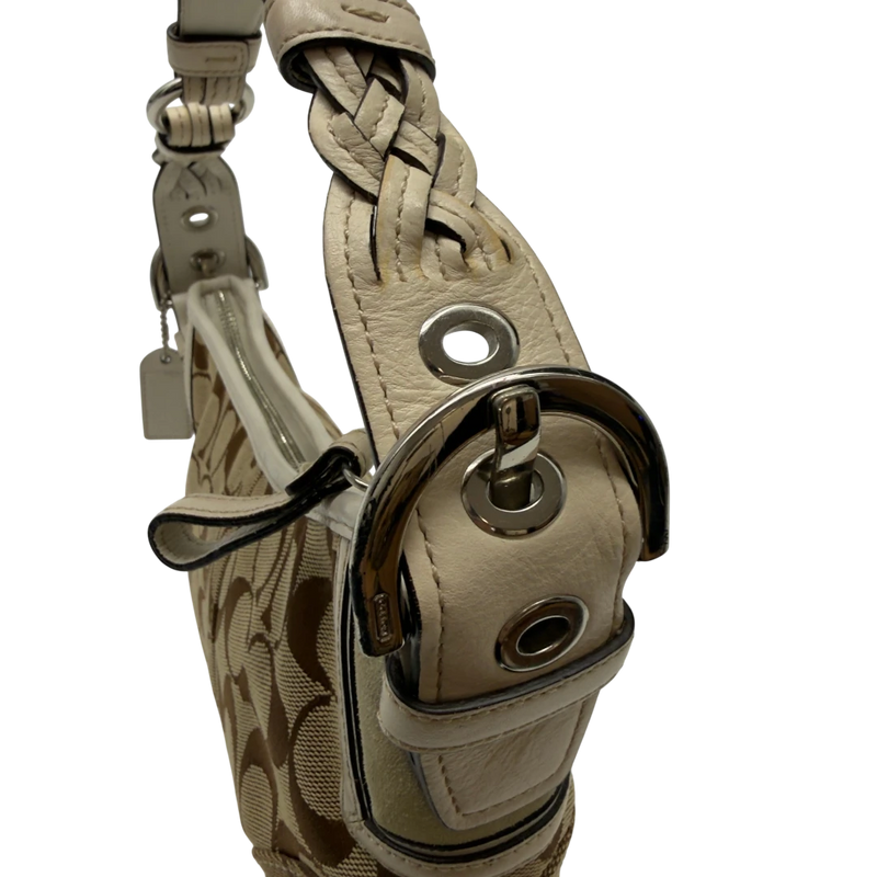 Coach Schultertasche Hobo Signature