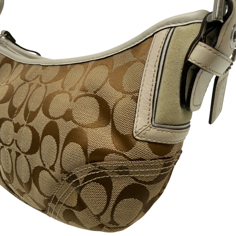 Coach Schultertasche Hobo Signature