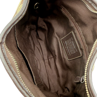 Coach Schultertasche Hobo Signature beige